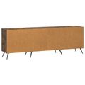 vidaXL TV skrinka 150 x 31 x 50 cm Dymový dub Kompozitné drevo