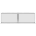 vidaXL TV skrinky 2 ks biele 80x31x25,5 cm kompozitné drevo