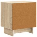 vidaXL Nočný stolík Dub sonoma 43 x 34,5 x 47,5 cm Kompozitné drevo