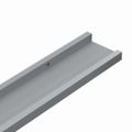 vidaXL Poličky na zarámované obrázky 2 ks sivé 60x9x3 cm MDF