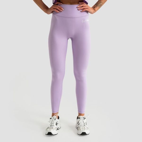 Dámske legíny Limitless s vysokým pásom Lavender - GymBeam, veľkosť M, veľkosť oblečenia M