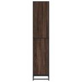 vidaXL skrinka na knihy Hnedý dub 40x35x170,5 cm Drevo