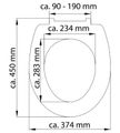 Schütte ROUND DIPS | Duroplast HG, Soft Close