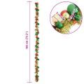 vidaXL Vianočný guľový girland LED Viacfarebný 186 cm Polystyrén
