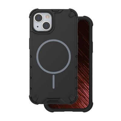 Ochranné puzdro Defender 2v1 Mag pre iPhone 15 6,1" čierne