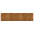 vidaXL Obrubník trávnika 20 pcs 25 x 103 cm Poveternostne odolná oceľ