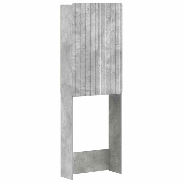 vidaXL Toaletná skriňa ZWOLLE Betónovo sivá 66 x 25,5 x 190 cm