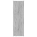 vidaXL Knižnica/rozdeľovač sivý dub 80x30x103 cm spracované drevo