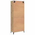 vidaXL Highboard 2 ks Remeselný dub 69,5 x 34 x 180 cm