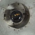 vidaXL Industriálna závesná lampa 25 W strieborná 19 cm okrúhla E27