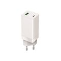Setty GAN wall charger PD+QC USB + USB-C 65W LSI-02 white JO