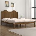 vidaXL Posteľný rám, medový, borovicový masív 135x190cm dvojlôžko