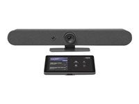 Logitech - Súprava pre video konferencie (Logitech Tap IP, Logitech Rally Bar Mini) - certifikované pre Zoom, certifikované pre Microsoft Teams - power adapter included
