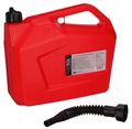 Kanister plastový MECHANIC FUEL CANISTER RED 10L, červený SIXTOL