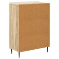 vidaXL Zásuvkový kabinet 66 x 34,5 x 92 cm Kompozitné drevo Dub sonoma
