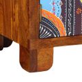 vidaXL Lavička na topánky s úložiskom Medová hnedá 100 x 35 x 45 cm