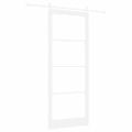 vidaXL Posuvné dvere ORKDAL Biela 93 x 232 cm