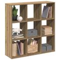 vidaXL Rozdeľovacia knižnica dub artisan 102x29x103,5 cm kompoz.drevo