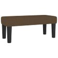 vidaXL Boxspring posteľ s matracom tmavohnedá 120x190 cm látka