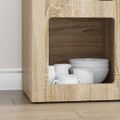 vidaXL Servírovacia skriňa ELST Sonoma dub 59 x 35 x 80.5 cm