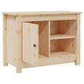 vidaXL TV skrinka 70x36,5x52 cm masívna borovica