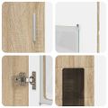 vidaXL Highboard FLORIN 60 x 35 x 182 cm Sonoma dub Kompozitné drevo