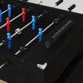 vidaXL Stolný futbal Čierny Dub 125 x 60,5 x 80 cm Kompozitné drevo
