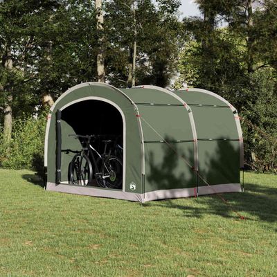 vidaXL Stan so strechou Zelená 268 x 240 x 191 cm Polyester