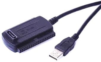 Kábel adaptér USB-IDE/SATA 2,5''/3,5'' redukcia