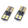 LED CANBUS 8SMD 2835 T10e (W5W) White 12V / 24V