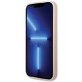 Puzdro Guess pre iPhone 15 Pro 6,1" GUHCP15L4GMGPI ružová HC PU koža 4G Metal Logo