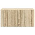 vidaXL Nástenná TV skrinka 59,5 x 31 x 30 cm Dub sonoma