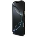 Puzdro Guess Fixed Glitter Big 4G Metal Frame pre iPhone 17 Pro Max čierne