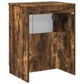 vidaXL Kúpeľňová skriňa Dymový dub 54 x 41 x 70 cm Kompozitné drevo