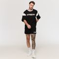 Tričko Premium Heavyweight Varsity Black - GymBeam, veľkosť M