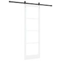 vidaXL Posuvné dvere ORKDAL Biela 78 x 232 cm