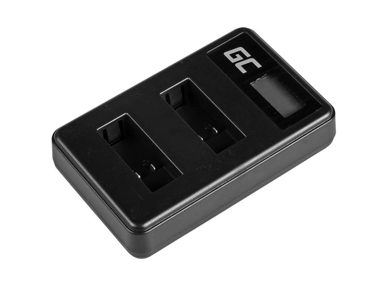 ADCB20 Green Cell Charger AHBBP-501 for GoPro AHDBT-501, Hero 5 Hero 6 Hero 7 HD Black White Silver