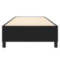 VidaXL Posteľný rám s boxspringom Čierna 90x200cm Látka