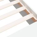 vidaXL Rám postele so skladom Biela 80 x 200 cm Kompozitné drevo