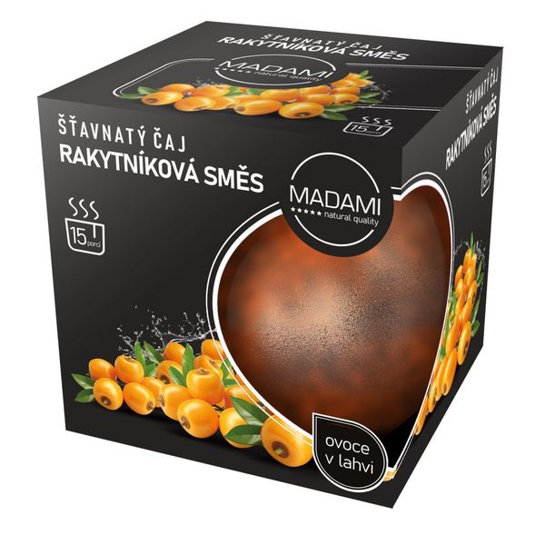 Rakytníková zmes 500 g: šťavnatý čaj