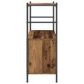 vidaXL Regál na knihy 80 x 30 x 78,5 cm Kompozitné drevo Dymová dub