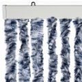 vidaXL Záves proti hmyzu, modrý a biely 90x200 cm, ženilka