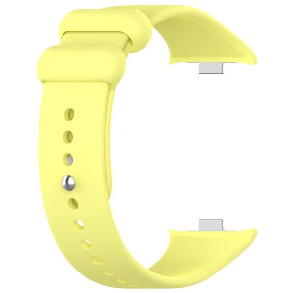 Silicone strap mi band 8 PRO/M8 pro (6). yellow