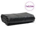 vidaXL Celta čierna 1x2,5 m 650 g/m²