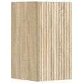 vidaXL Sada kúpeľňového nábytku 3 ks Dub sonoma 33 x 34,5 x 160 cm