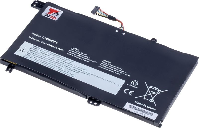 Batéria T6 Power pre Lenovo IdeaPad S540-15IML, S540-15IWL GTX 81SW, 4610mAh, 70Wh, 4cell, Li-Pol