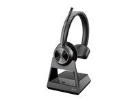 Savi 7300 series - náhlavná súprava - náhlavná - DECT - bezdrôtová - čierna - certifikovaná pre Microsoft Teams