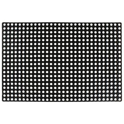 vidaXL Gumená rohož 16 mm 80x120 cm