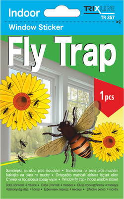Nálepka na okno Fly Trap TRIXLINE TR 357