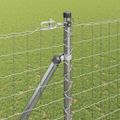 vidaXL Záhradný európsky plot s hrotmi 10 x 1,5 m Pozinkovaná oceľ